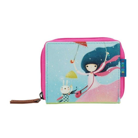 BILLETERO PEQUEÑO KORI KUMI – UNDER MY UMBRELLA SANTORO 89393410890