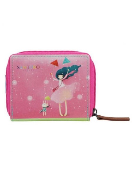 BILLETERO PEQUEÑO KORI KUMI – UNDER MY UMBRELLA SANTORO 89393410890