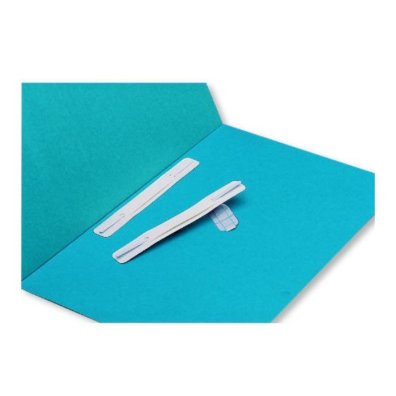 CAJA 100 FASTENERS ENCUADERNACIÓN AUTOADHESIVOS 15X2 COLOR BLANCO ELBA 100420794