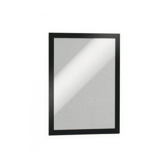 BLISTER 2 MARCO AUTOADHESIVO MAGNETICO DURAFRAME A4 NEGRO DURABLE 4872-01