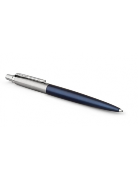 BOLÍGRAFO RETRÁCTIL JOTTER ROYAL AZUL CON BORDE CROMADO PUNTO MEDIO TINTA AZUL PARKER 1953186