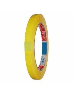 CINTA DE EMBALAJE EN PVC DE COLORES 12MM.X66M. AMARILLO TESA 60404-00036-00 (x12 unidades)
