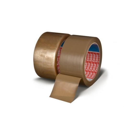 CINTA DE EMBALAJE EN POLIPROPILENO 50MM.X66M. MARRON TESA 04089-00006-06 (x6 unidades)