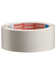CINTA DE EMBALAJE SILENCIOSA EN POLIPROPILENO 50MM.X66M. BLANCO TESA 04024-00209-06 (x6 unidades)