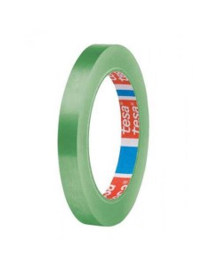 CINTA DE EMBALAJE EN PVC DE COLORES 12MM.X66M. VERDE TESA 60404-00042-00 (x12 unidades)