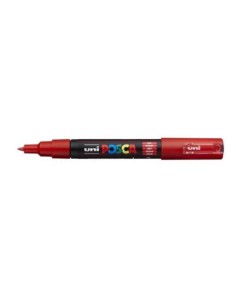 ROTULADOR NO PERMANENTE PC-1M PUNTA CONICA 0,7MM ROJO UNI-BALL 285072000 (x6 unidades)