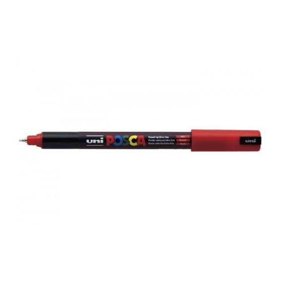 MARCADOR POSCA PC-1MR 0,7MM ROJO UNI-BALL 289819000 (x6 unidades)