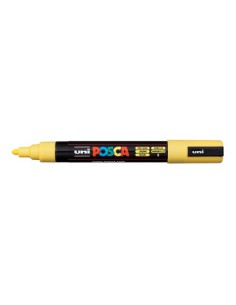 MARCADOR PC-5M POSCA 1.8-2.5MM AMARILLO UNI-BALL 286526000 (x6 unidades)