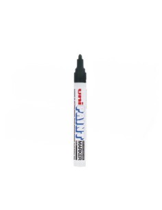 MARCADOR PERMANENTE PUNTA M 2,2-2,8MM. NEGRO UNI-BALL 545616000 (x12 unidades)