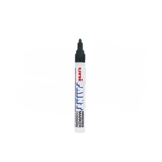 MARCADOR PERMANENTE PUNTA M 2,2-2,8MM. NEGRO UNI-BALL 545616000 (x12 unidades)
