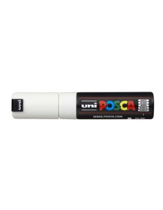 MARCADOR PC-8K POSCA PUNTA B 8MM. BLANCO UNI-BALL 300426000 (x6 unidades) 2