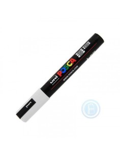 MARCADOR PC-5M POSCA 1.8-2.5MM BLANCO UNI-BALL 286518000 (x6 unidades)