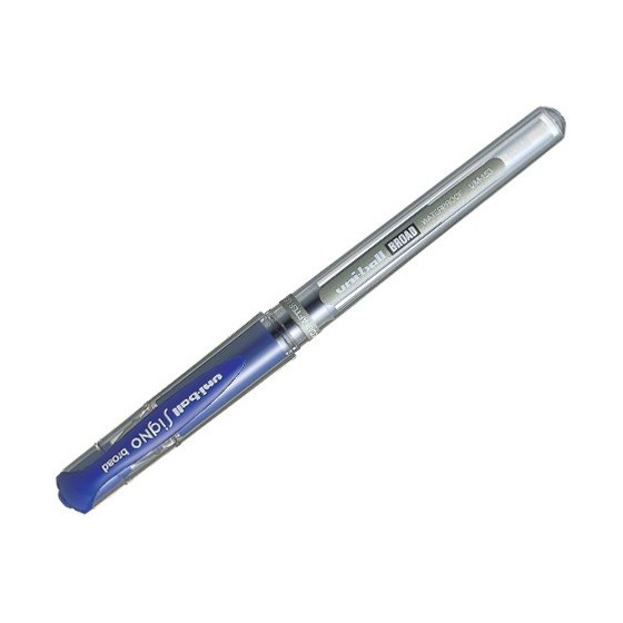 Uni UM-153 Bolígrafo de gel con tapa Azul 1 pieza(s) (x12 unidades)