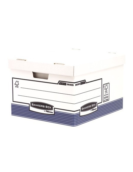 CONTENEDOR DE ARCHIVOS TAMAÑO FOLIO AZUL BANKERS BOX 0030901 (x10 unidades)