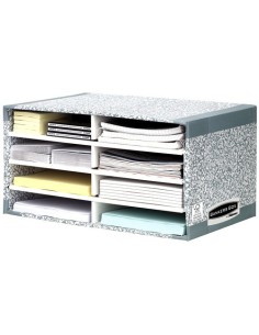ORGANIZADOR GRIS/BLANCO BANKERS BOX 08750EU (x5 unidades)