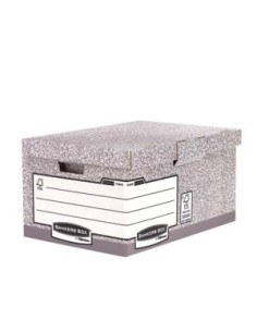 CONTENEDOR ARCHIVO TAPA FIJA BANKERS BOX 1181501 (x10 unidades) 2
