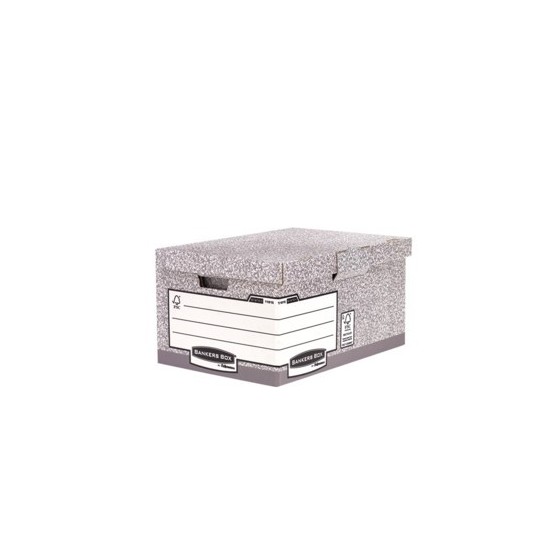 CONTENEDOR ARCHIVO TAPA FIJA BANKERS BOX 1181501 (x10 unidades)