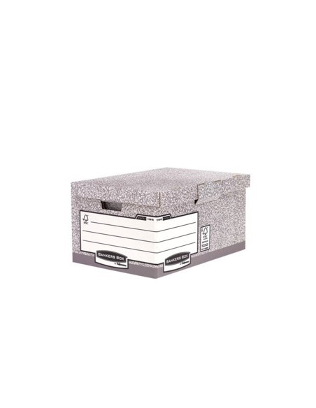 CONTENEDOR ARCHIVO TAPA FIJA BANKERS BOX 1181501 (x10 unidades)