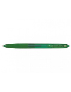 BOLÍGRAFO SUPER G VERDE PILOT BPGG-8R-M-G (x12 unidades)