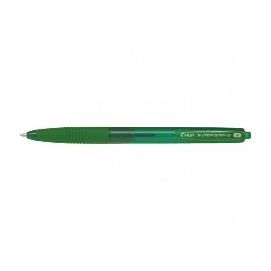 BOLÍGRAFO SUPER G VERDE PILOT BPGG-8R-M-G (x12 unidades)
