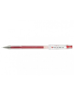 BOLIGRAFO ROLLER G-TEC-C4 BK 0,3 MM ROJO PILOT BL-GC4-R (x12 unidades)