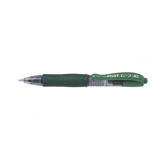 BOLIGRAFO ROLLER G2 PIXIE MINI VERDE PILOT BL-G2-XS-7-G (x12 unidades)