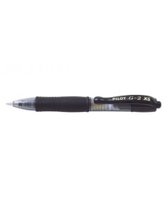 BOLIGRAFO ROLLER G2 PIXIE MINI NEGRO PILOT BL-G2-XS-7-B (x12 unidades)