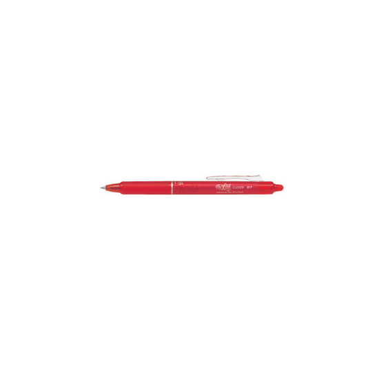 BOLIGRAFO BORRABLE FRIXION CLICKER  ROJO PILOT BLRT-FR7-R (x12 unidades)