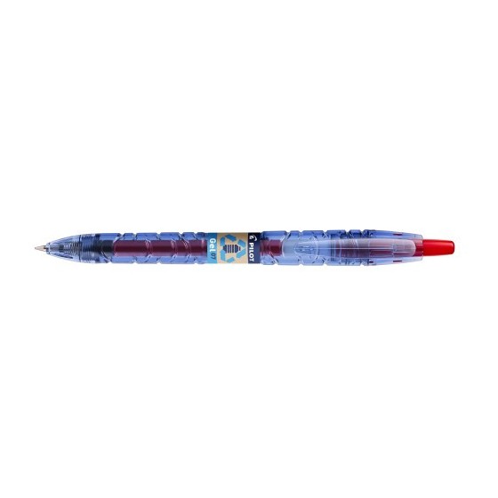 BOLIGRAFO B2P RETRACTIL ROJO PILOT BL-B2P-BG-R (x10 unidades)