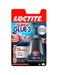 ADHESIVO INSTANTANEO SUPER GLUE-3GR. POWER GEL LOCTITE 2640067 (x12 unidades)