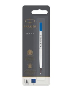 RECAMBIO ROLLER PUNTA 0.5 AZUL PARKER 1950322 (x12 unidades)