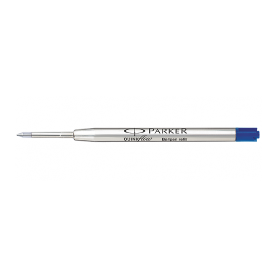 RECAMBIO BOLIGRAFO QUINKFLOW 0.7 NEGRO PARKER 1950369 (x12 unidades)