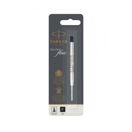 RECAMBIO BOLIGRAFO QUINKFLOW 0.5 NEGRO PARKER 1950367 (x12 unidades)