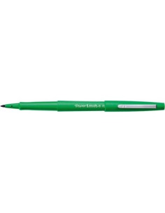 ROTULADOR FLAIR PUNTA FIBRA NYLON VERDE PAPERMATE S0191033 (x12 unidades)