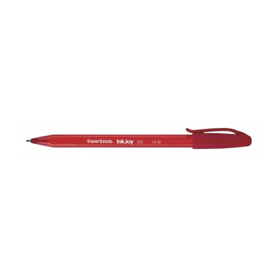 BOLIGRAFO INKJOY 100 1MM ROJO PAPERMATE S0957140 (x50 unidades)