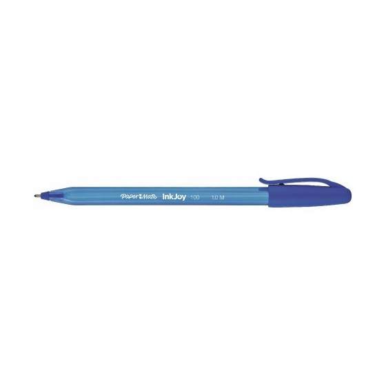 BOLIGRAFO INKJOY 100 1MM AZUL PAPERMATE S0957130 (x50 unidades)