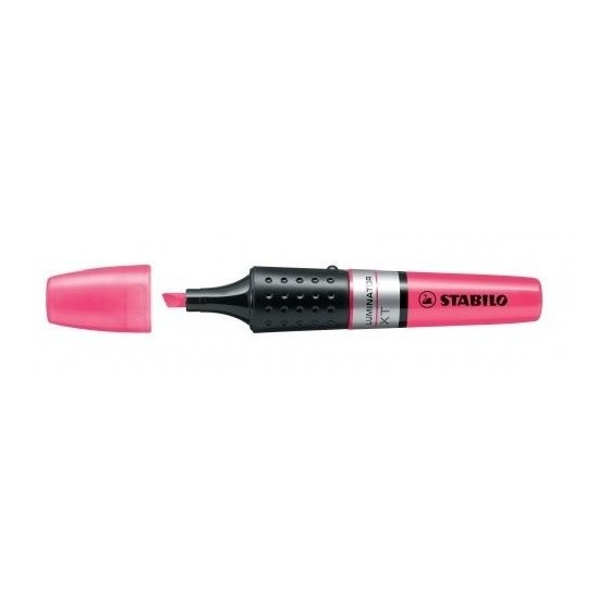 MARCADOR FLUORESCENTE LUMINATOR TRAZO 2/5MM. ROSA STABILO 71/56 (x5 unidades)