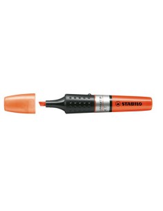 MARCADOR FLUORESCENTE LUMINATOR TRAZO 2/5MM. NARANJA STABILO 71/54 (x5 unidades)