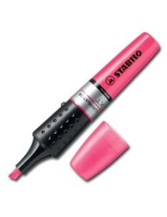 MARCADOR FLUORESCENTE LUMINATOR TRAZO 2/5MM. ROJO STABILO 71/40 (x5 unidades)