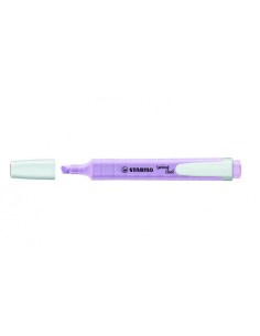 MARCADOR FLUORESCENTE SWING COOL PASTEL TRAZO 1/4MM. VIOLETA STABILO 275/155-8 (x10 unidades)