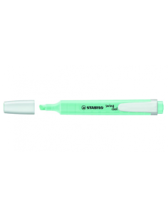 MARCADOR FLUORESCENTE SWING COOL PASTEL TRAZO 1/4MM. TURQUESA STABILO 275/113-8 (x10 unidades)