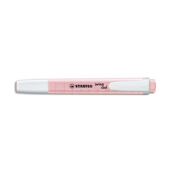 MARCADOR FLUORESCENTE SWING COOL PASTEL TRAZO 1/4MM. ROSA STABILO 275/129-8 (x10 unidades)
