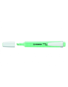 MARCADOR FLUORESCENTE SWING COOL PASTEL TRAZO 1/4MM. MENTA STABILO 275/116-8 (x10 unidades)