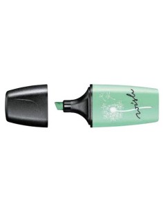 MARCADOR FLUORESCENTE BOSS MINI PASTEL TRAZO 2/5MM. MENTA STABILO 07/116-7 (x10 unidades) 2