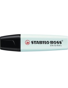 MARCADOR.FLUORESCENTE BOSS TRAZO 2/5MM. TURQUESA PASTEL STABILO 70/113 (x10 unidades) 2
