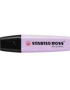 MARCADOR.FLUORESCENTE BOSS TRAZO 2/5MM. VIOLETA PASTEL STABILO 70/155 (x10 unidades) 2