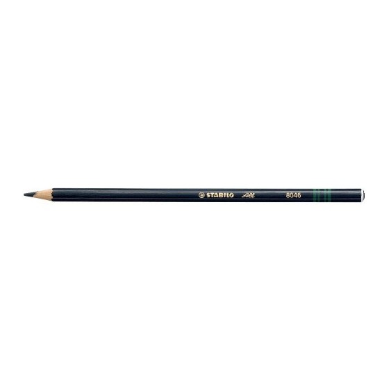 LAPIZ MODELO ALL ACUARELABLE PUNTA 3,3MM. COLOR NEGRO STABILO 8046 (x12 unidades)
