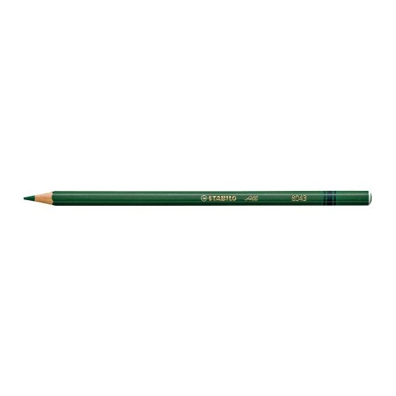 LAPIZ MODELO ALL ACUARELABLE PUNTA 3,3MM. COLOR VERDE STABILO 8043 (x12 unidades)