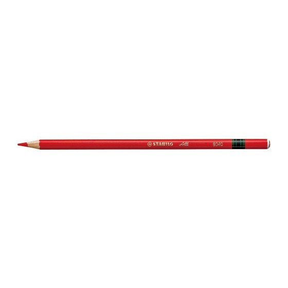LAPIZ MODELO ALL ACUARELABLE PUNTA 3,3MM. COLOR ROJO STABILO 8040 (x12 unidades)