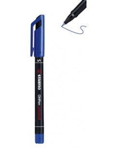 ESTUCHE 4 MARCADORES PERMANENTE P.SUPERFINA SURTIDO OHPEN UNIVERSAL 0,4MM. STABILO 841/4
